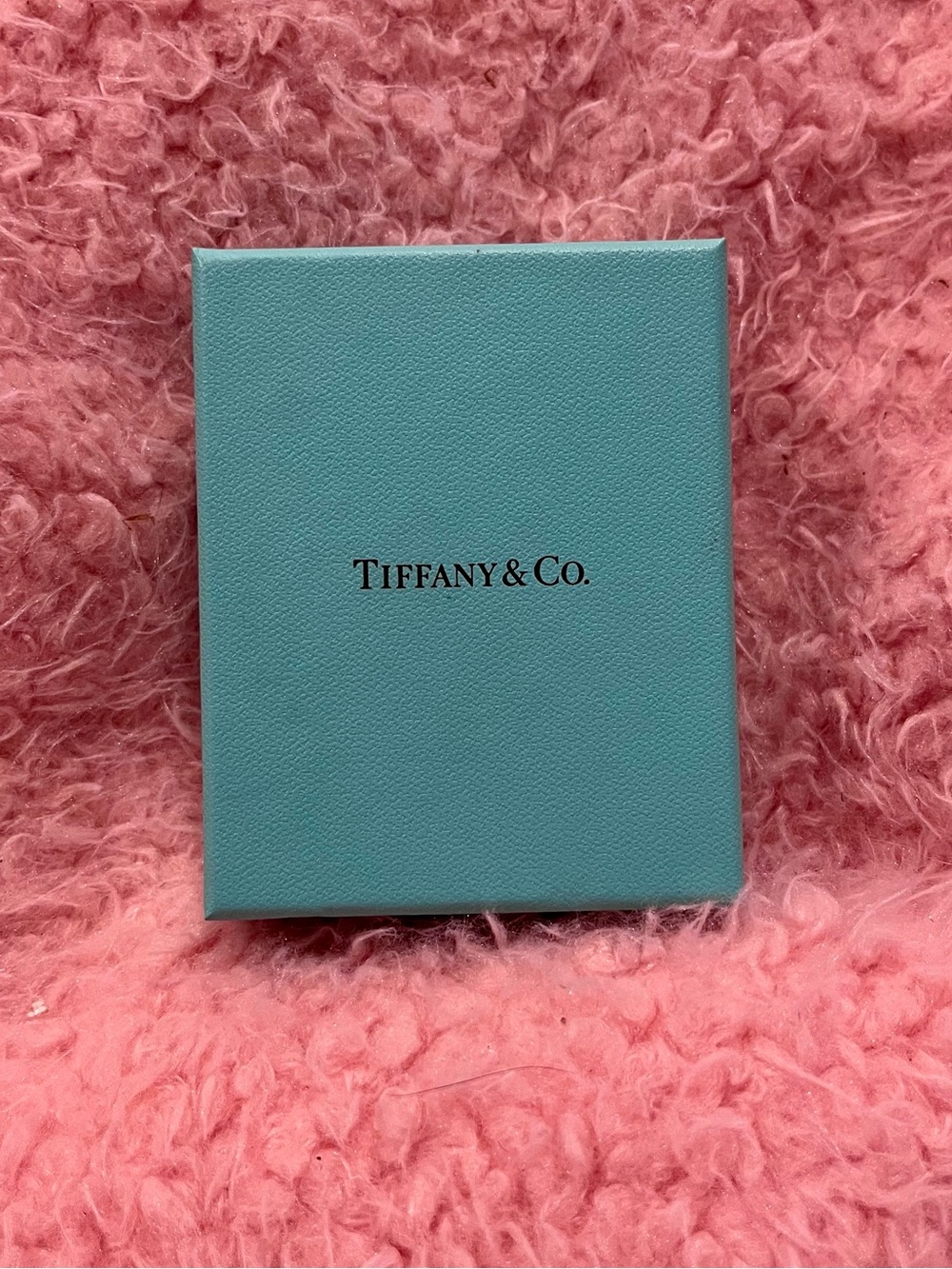Tiffany Box with Dust Bag and Ribbon